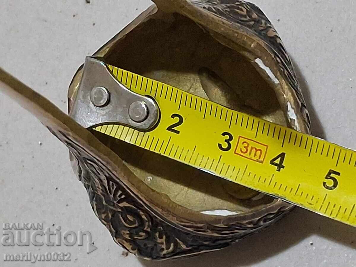 Χάλκινη σφαίρα για πιστόλι με πυρίτη, σκανδάλη, αντίγραφο - 6