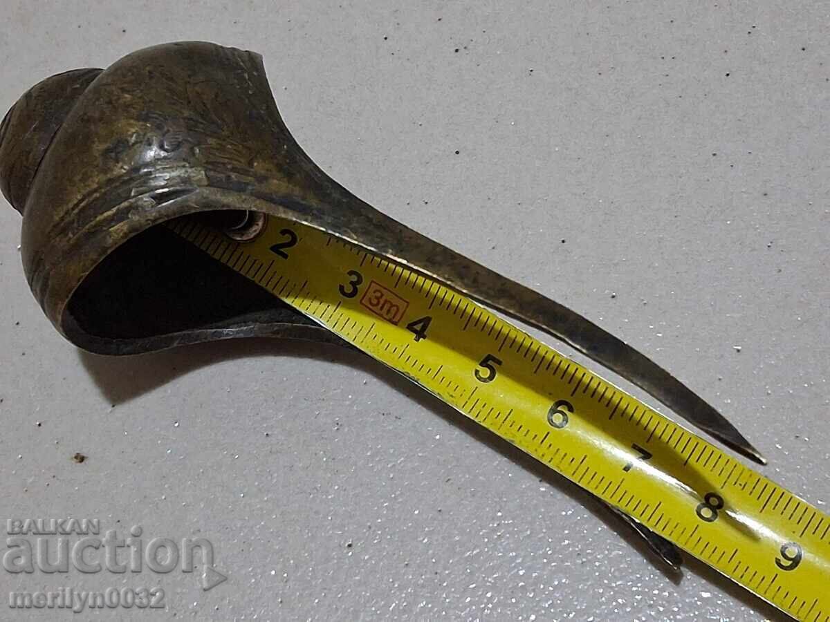 Bronze ball for flintlock pistol tepelek ORIGINAL - 5