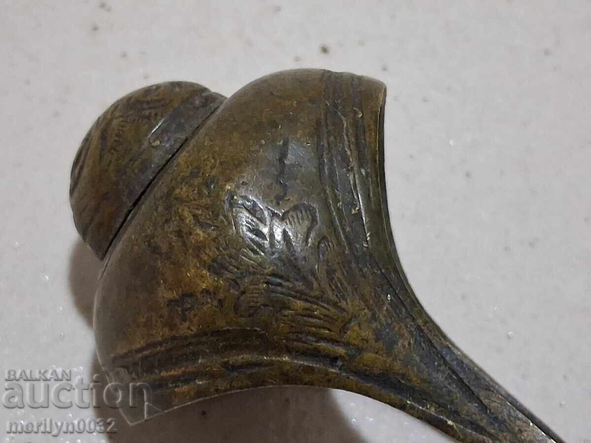 Bronze ball for flintlock pistol tepelek ORIGINAL - 7