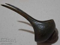 Bilă de bronz pentru pistol cu cremene, tepealac ORIGINAL