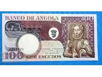Angola 1973 100 escudos UNC Nouă Angola