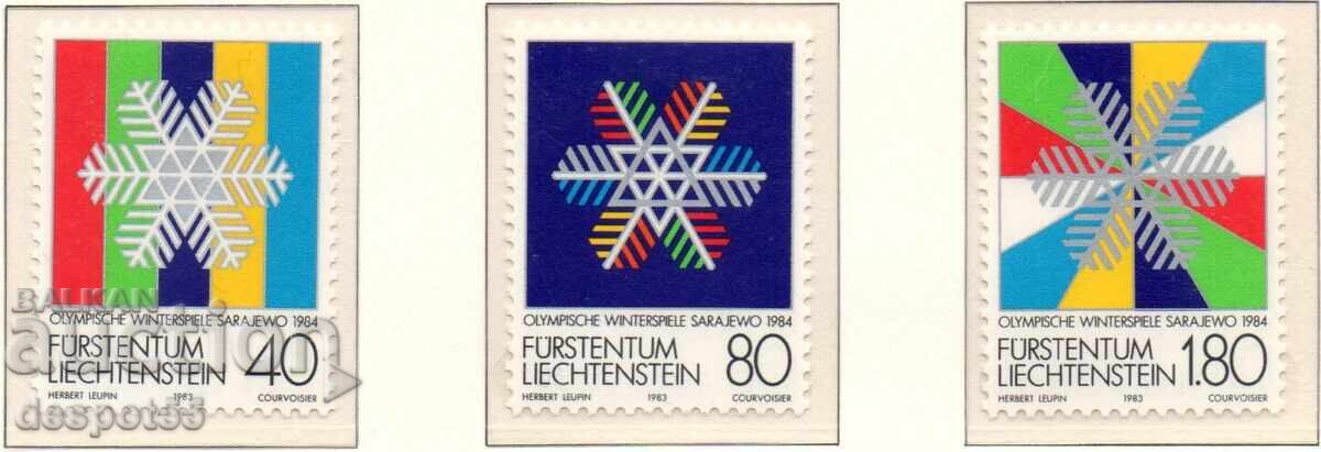 1983. Λιχτενστάιν. Χειμερινοί Ολυμπιακοί Αγώνες - Σαράγεβο 1984