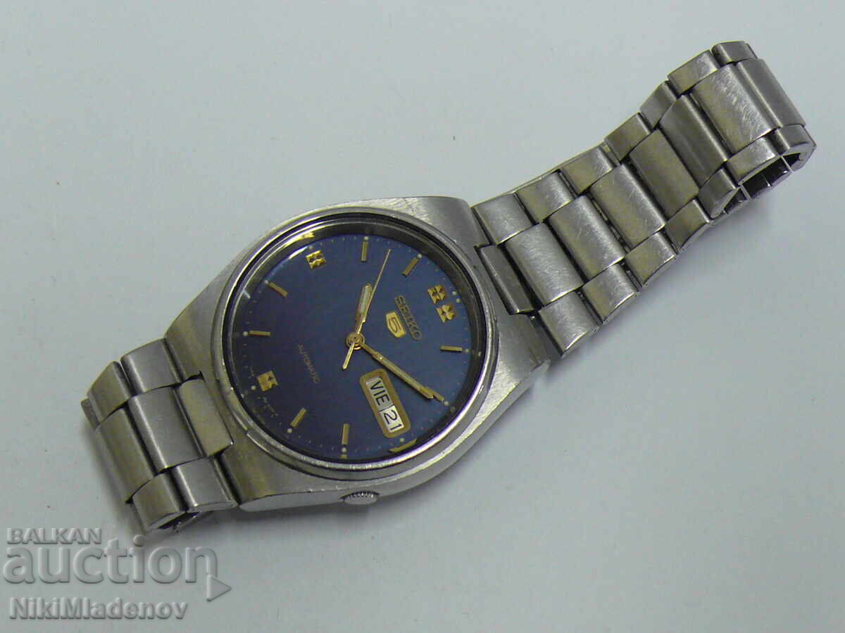 Automatic SEIKO 5 Seiko Men's Wristwatch, Working - 5 Automatic SEIKO 5 Seiko Men's Wristwatch, Working - 5