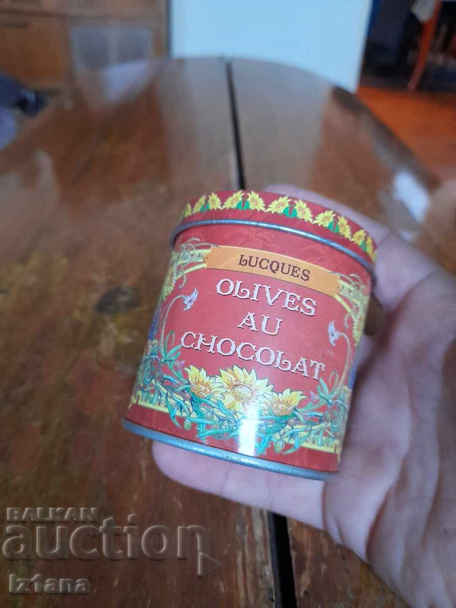 Παλιό κουτί σοκολατάκια Olives au Chocolat με τιμή 16.00 BGN | € 8.18