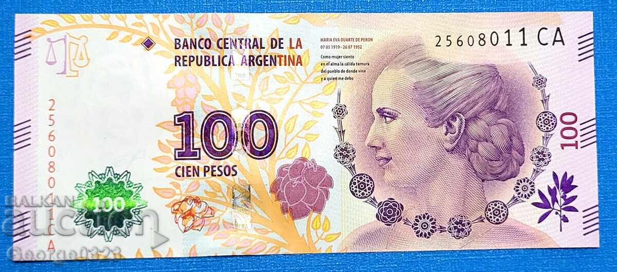 Αργεντινή 2015 100 πέσος UNC Νέα Αργεντινή 2015 100 πέσος UNC Νέα