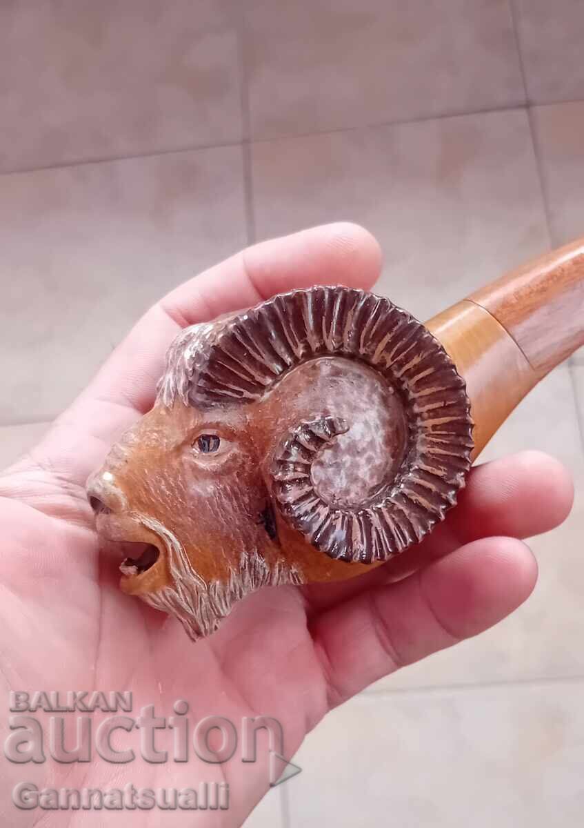 Σωλήνας καπνού "Κριός" με τιμή 150.00 BGN | € 76.69