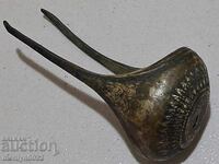 Bilă de bronz pentru pistol cu cremene, tepealac ORIGINAL