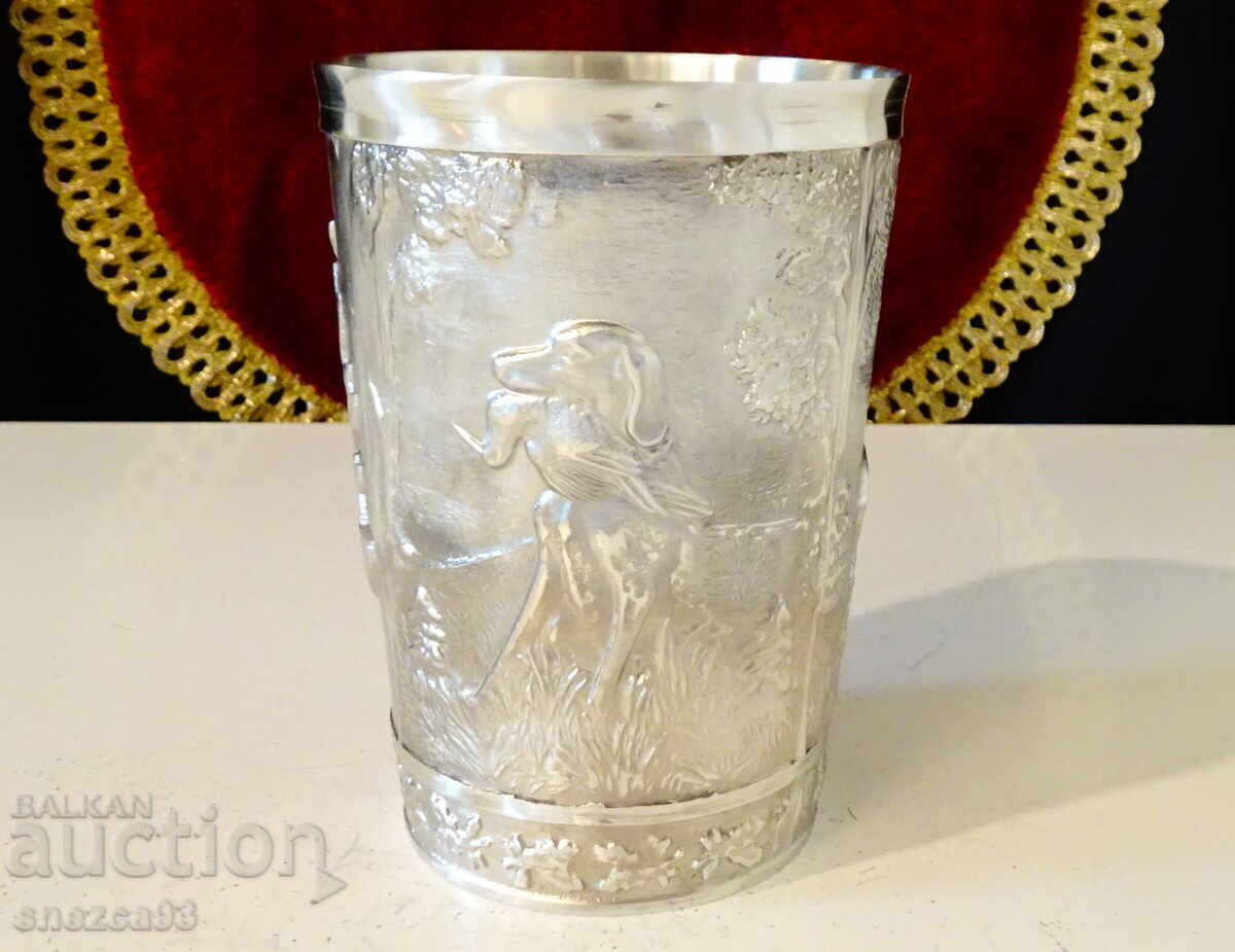 Delivery of Kalaena bowl, mug, Deer, Dog, hunting paintings, 350 ml