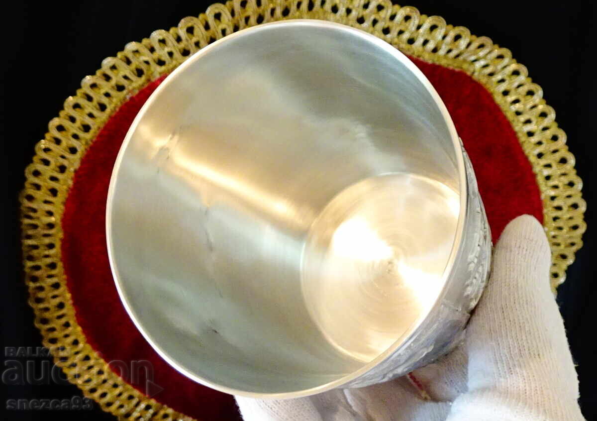 Kalaena bowl, mug, Deer, Dog, hunting paintings, 350 ml - 5