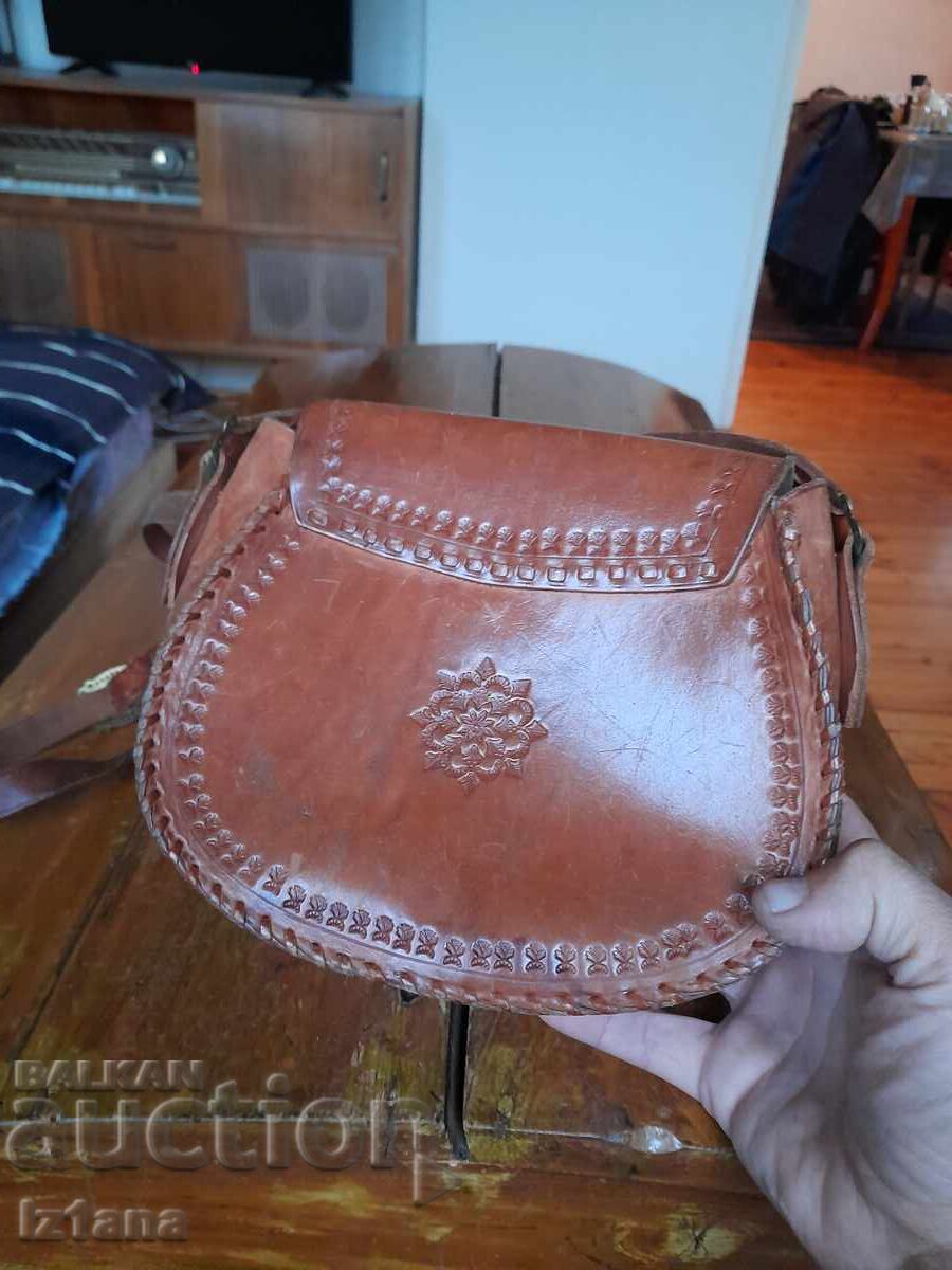 Γυναικεία δερμάτινη τσάντα - 5