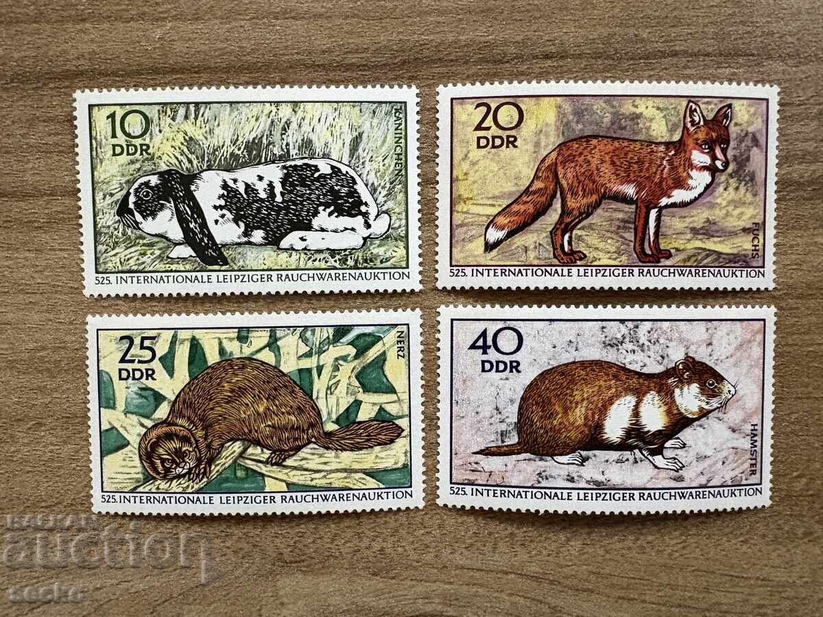 RDG - Licitatie internationala de piei, Leipzig (1970) - MNH