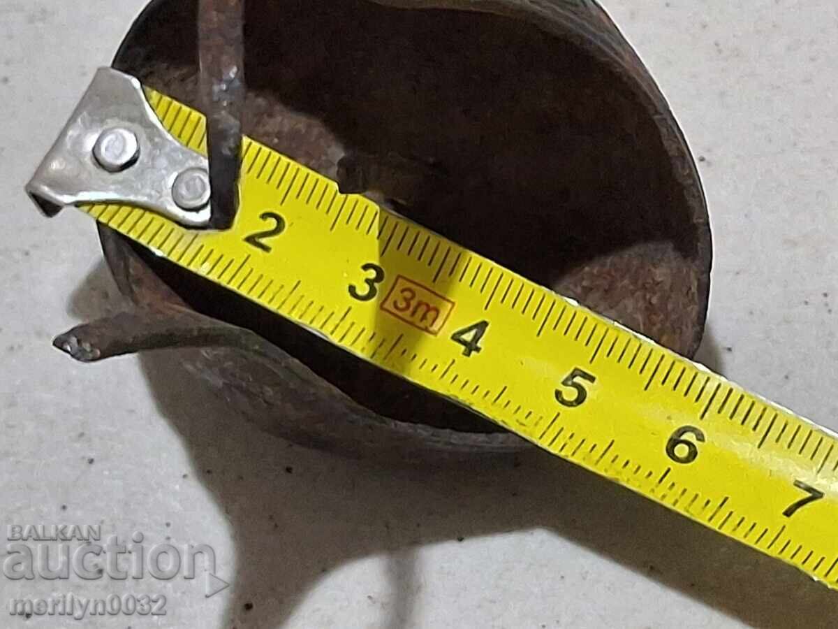 Доставка на Желязна топка за кремъчен пищов пистолет тепелък ОРИГИНАЛ