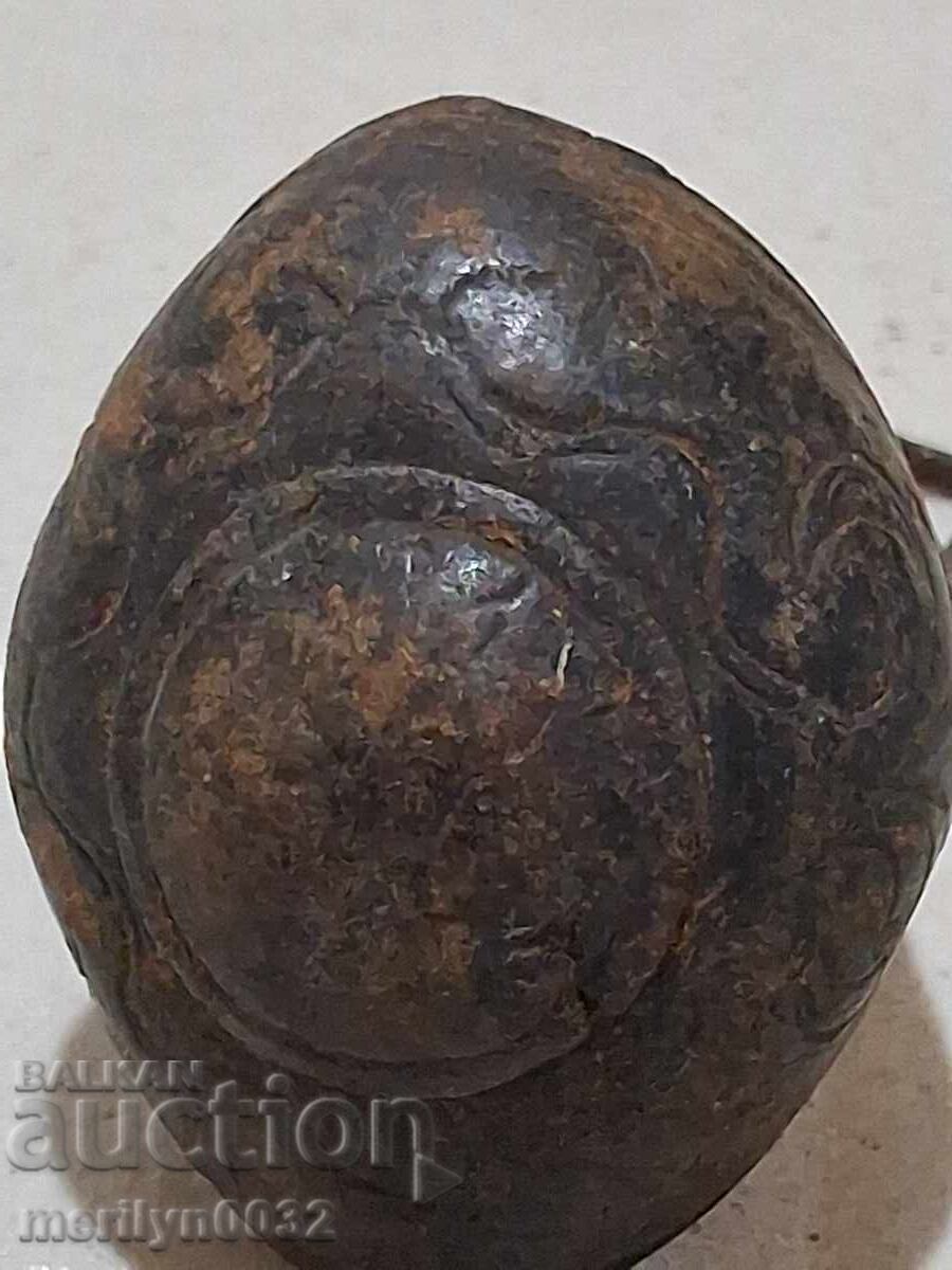 Желязна топка за кремъчен пищов пистолет тепелък ОРИГИНАЛ - 7