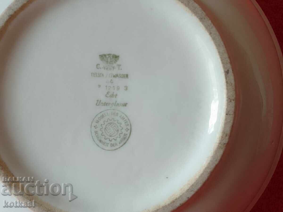 Παλιά πορσελάνινη κούπα Karl Tische Γερμανία C.T. Σπασμένος σταυρός - 7 Παλιά πορσελάνινη κούπα Karl Tische Γερμανία C.T. Σπασμένος σταυρός - 7