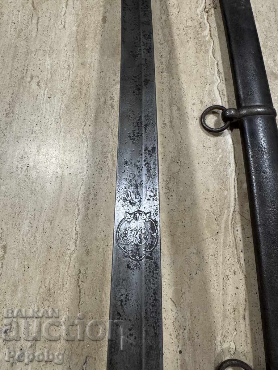 Delivery of Old English fighting saber