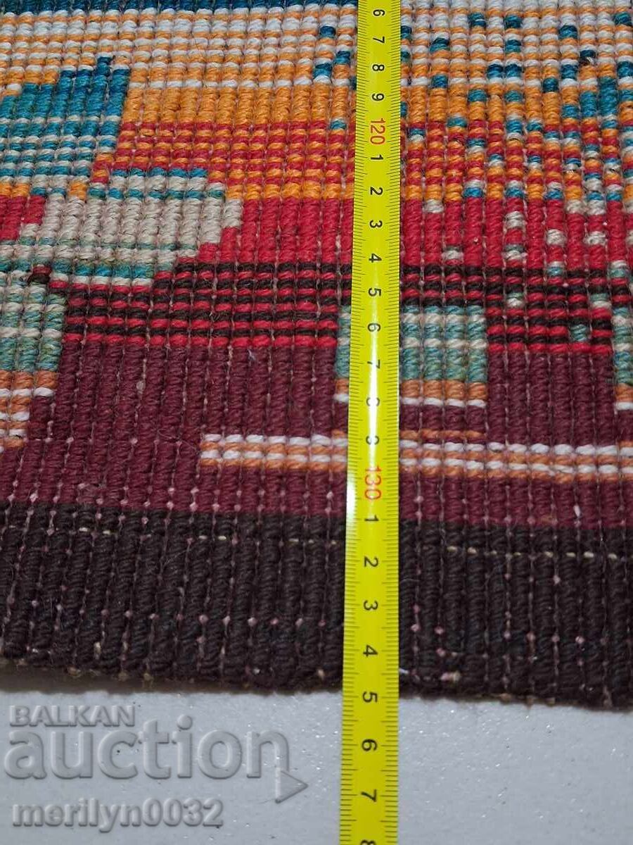 Delivery of Old hand-woven wool rug 200/135cm rug UNUSED Delivery of Old hand-woven wool rug 200/135cm rug UNUSED