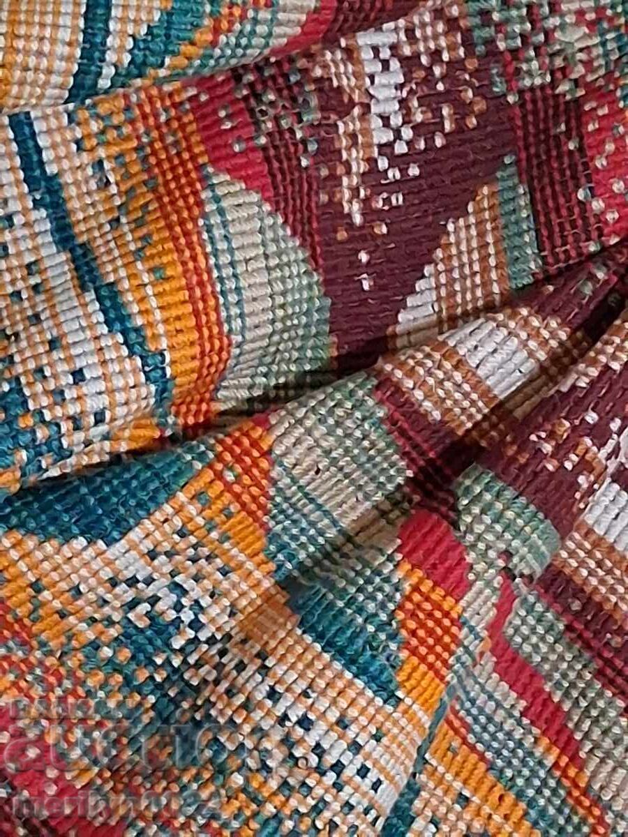 Old hand-woven wool rug 200/135cm rug UNUSED - 6 Old hand-woven wool rug 200/135cm rug UNUSED - 6