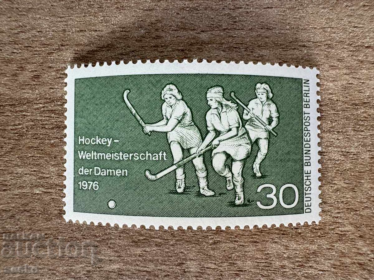 Берлин - Световно първенство по хокей за жени (1976) MNH