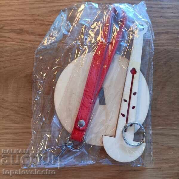 ΝΕΟ! Ξύλινος κρίκος για νήματα, για τον καρπό - 10 εκ., περιστρεφόμενος - 6