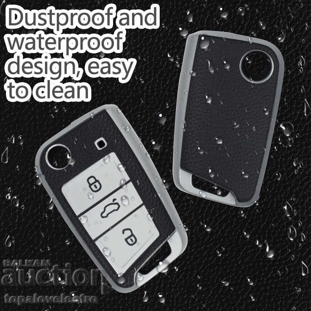 Delivery of NEW! Car Key Case for VW Golf 7, Mk7, Polo, Touareg