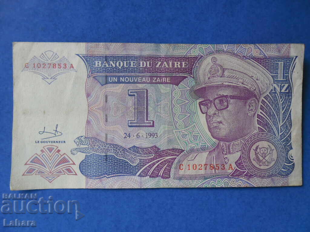 1 Zaire 1993. Zaire