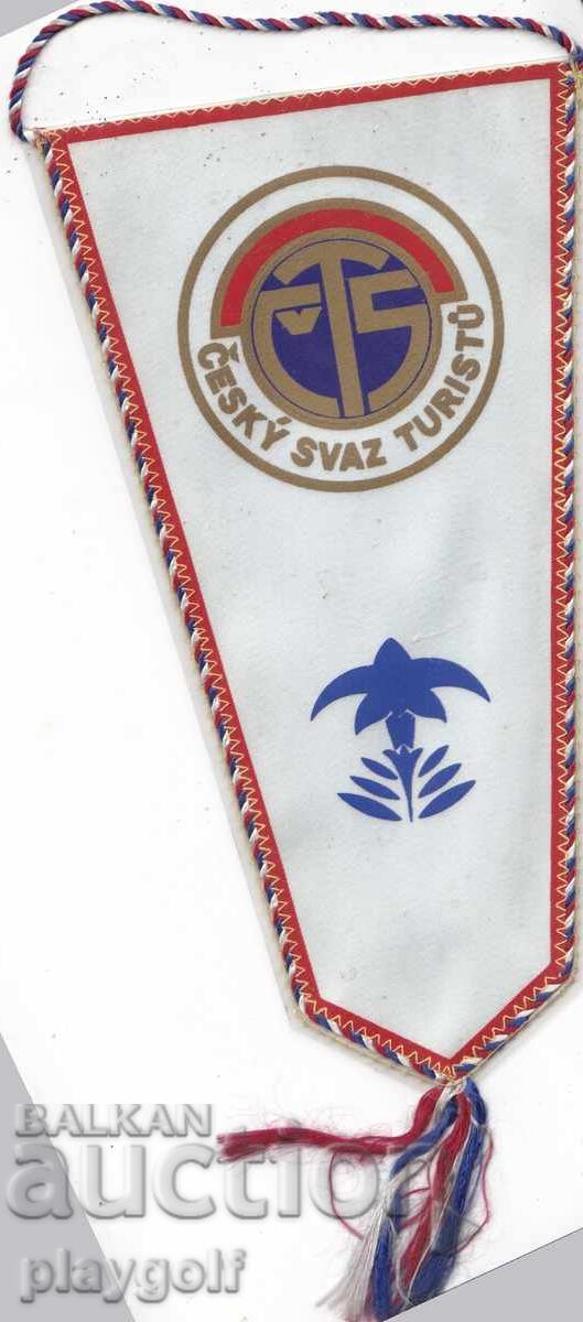 Flag of the Czech Tourist Union with price 35.00 BGN | € 17.90