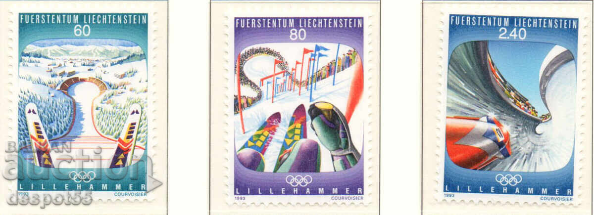 1993. Liechtenstein. Olympic Games - Lillehammer 1994, Norway