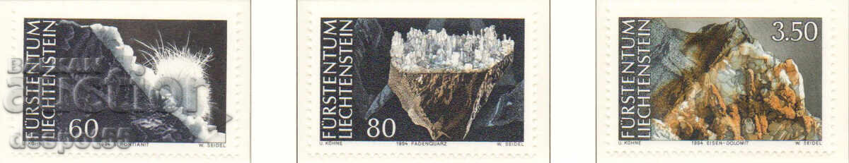 1994. Liechtenstein. Minerale