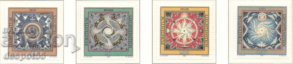 1994. Liechtenstein. The Four Elements