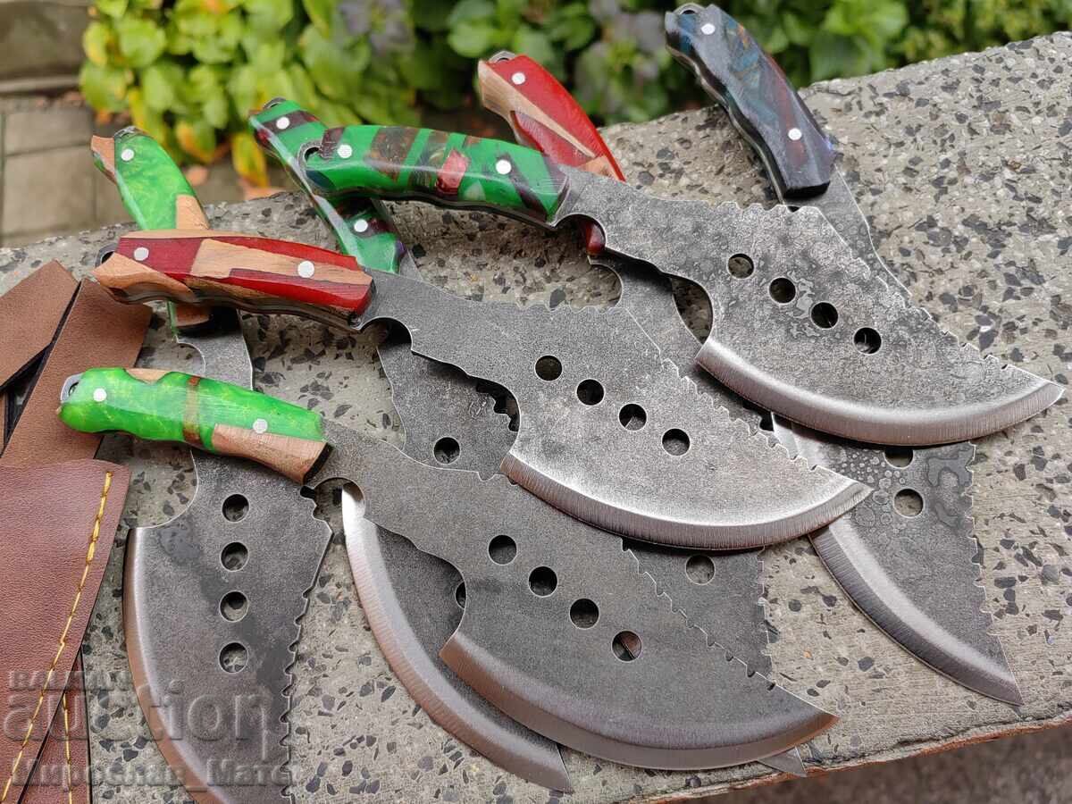 Survival knife, cleaver, axe - 6