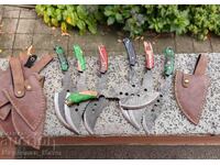 Cuțit de supraviețuire în natură, satâr, topor