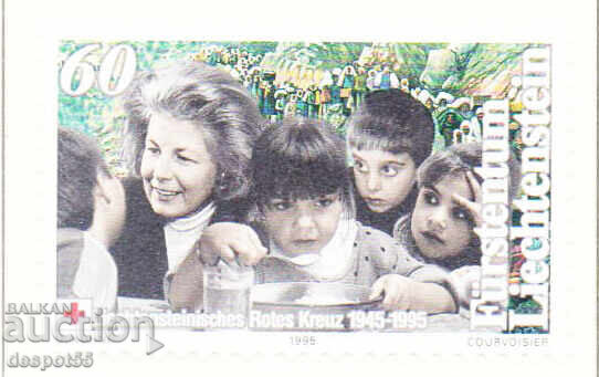 1995. Liechtenstein. 50 de ani de la Crucea Roșie Liechtenstein