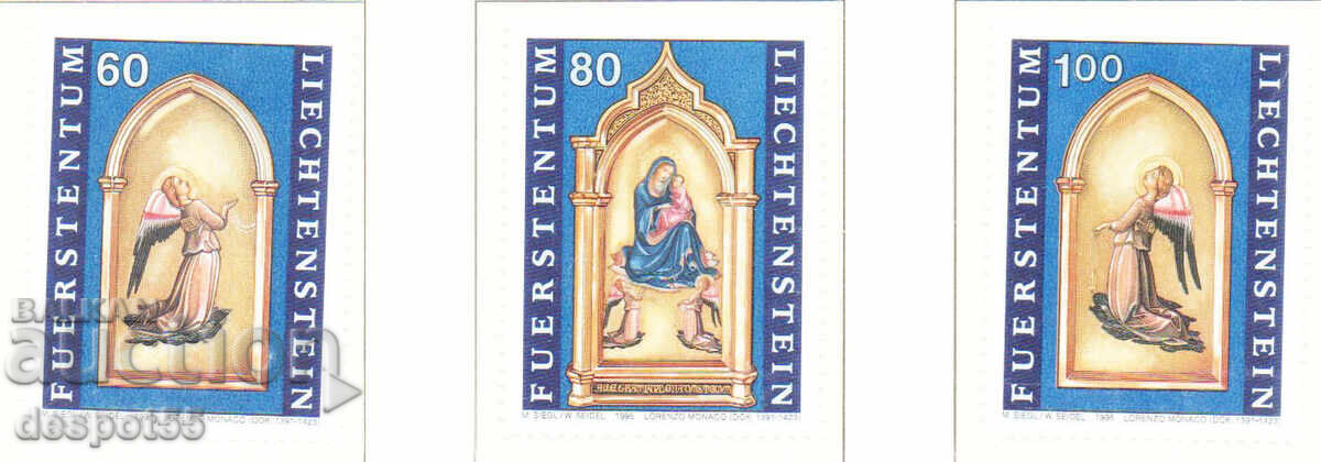 1995. Liechtenstein. Christmas.