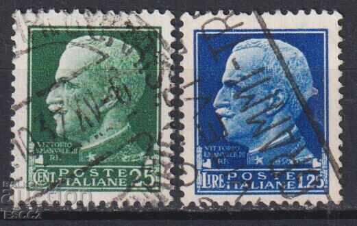 Клеймовани марки Крал Виктор Емануил III 1929 от Италия