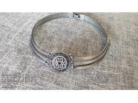 Stylish necklace with stones