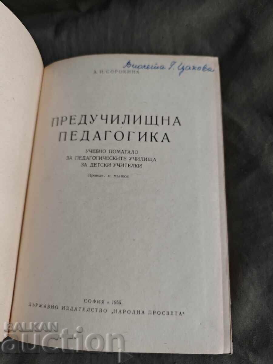 Licitație Pedagogie preșcolară .A .Sorokina Licitație Pedagogie preșcolară .A .Sorokina