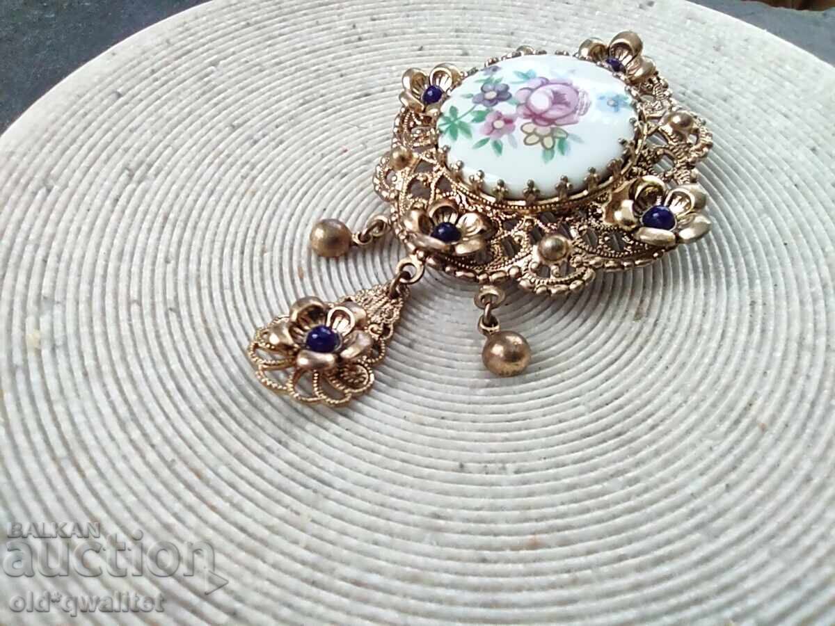 Δημοπρασία Παλιά, γοητευτική ΚΑΡΦΙΤΣΑ, μοτίβα: λουλούδια