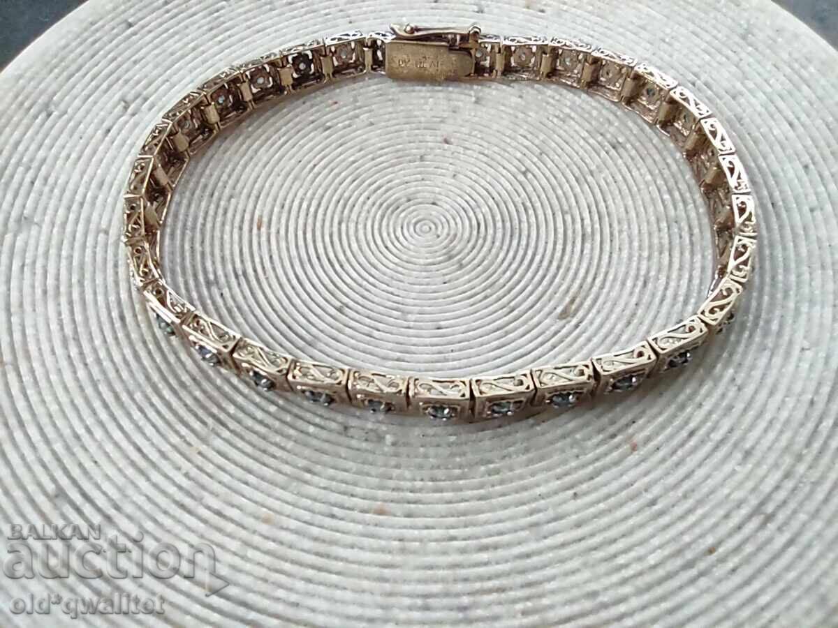 SILVER BRACELET, stones: Alexandrite, SILVER 925 - 7