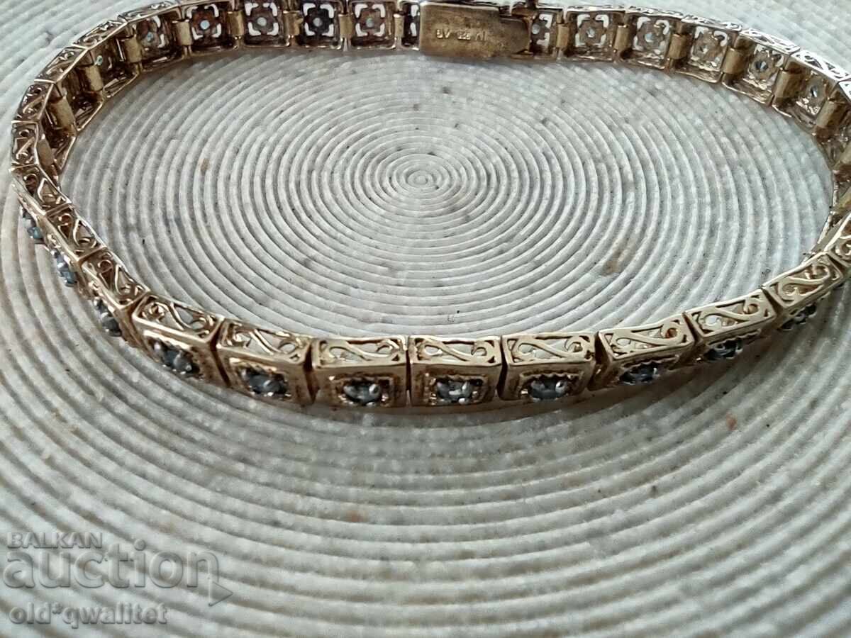 SILVER BRACELET, stones: Alexandrite, SILVER 925