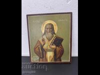 Hand-painted Greek icon - Saint Athanasius the Great. №7545