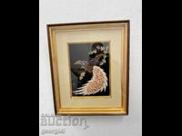 Mozaic lucrat manual din pietre semiprețioase. №7546