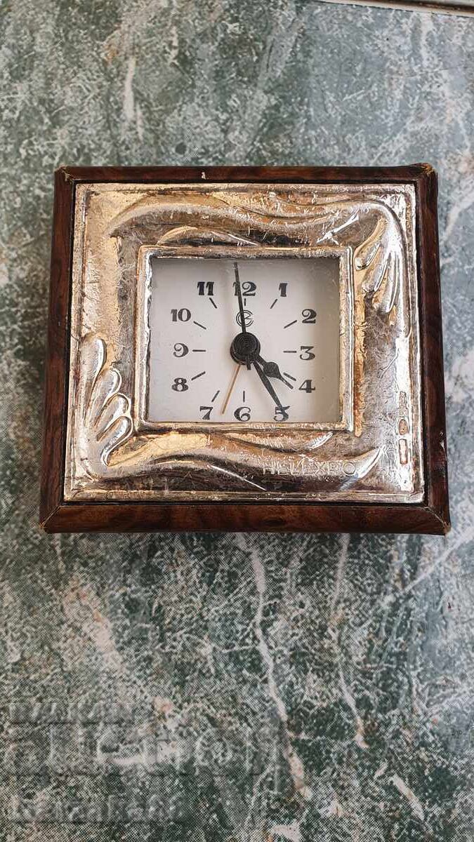 Watch with 925 silver foil