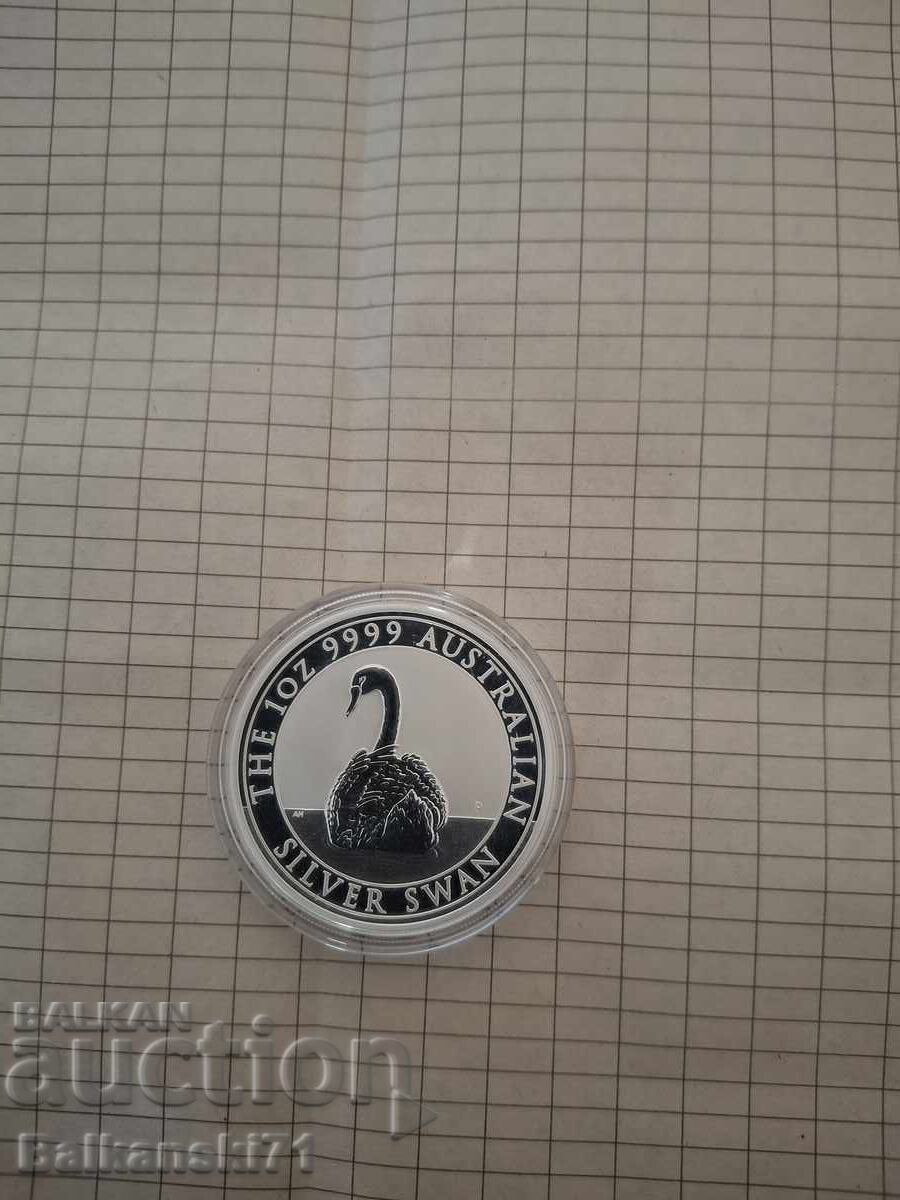 1 oz ασήμι Κύκνος 2023 Αυστραλία 1 oz ασήμι Κύκνος 2023 Αυστραλία