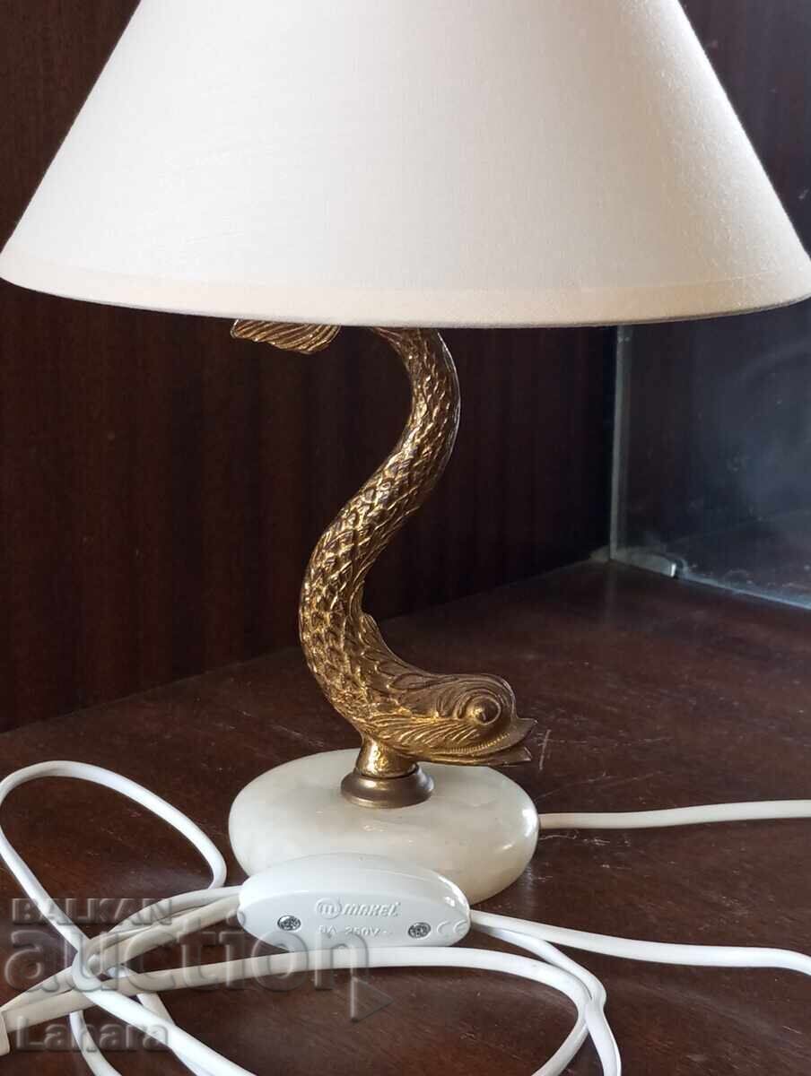 Красива нощна , настолна лампа