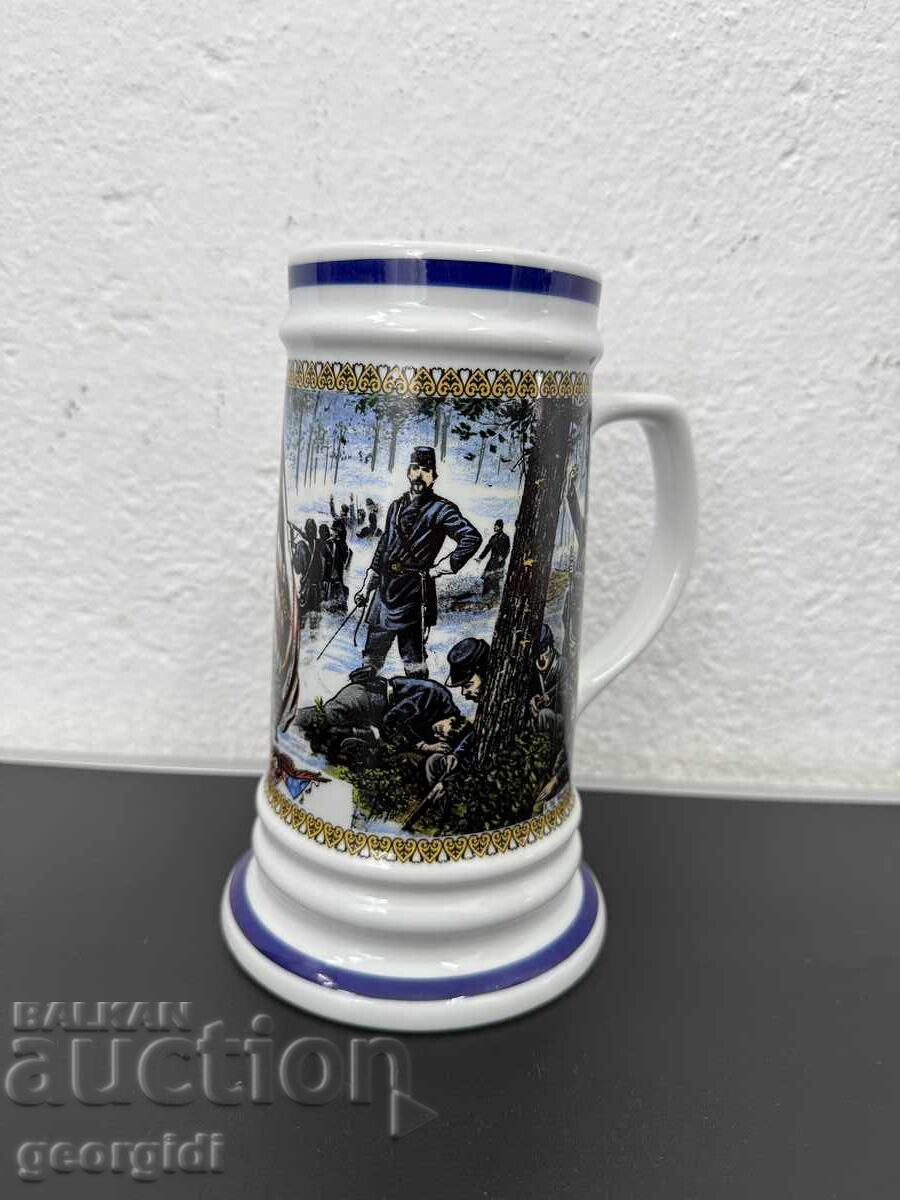 Δημοπρασία Συλλεκτική πορσελάνινη κούπα - Ιστορία της Αμερικής. Νο. 7547