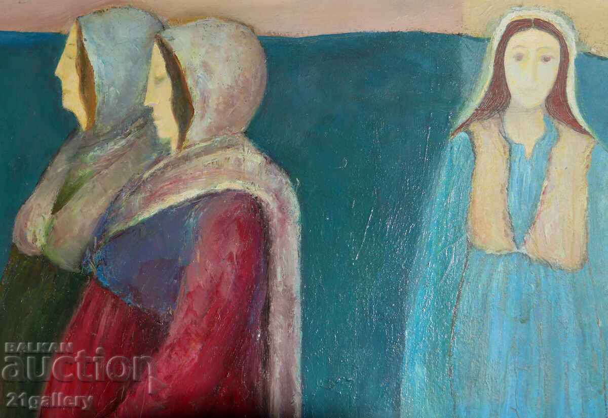 Delivery of Oil painting portrait figurative composition