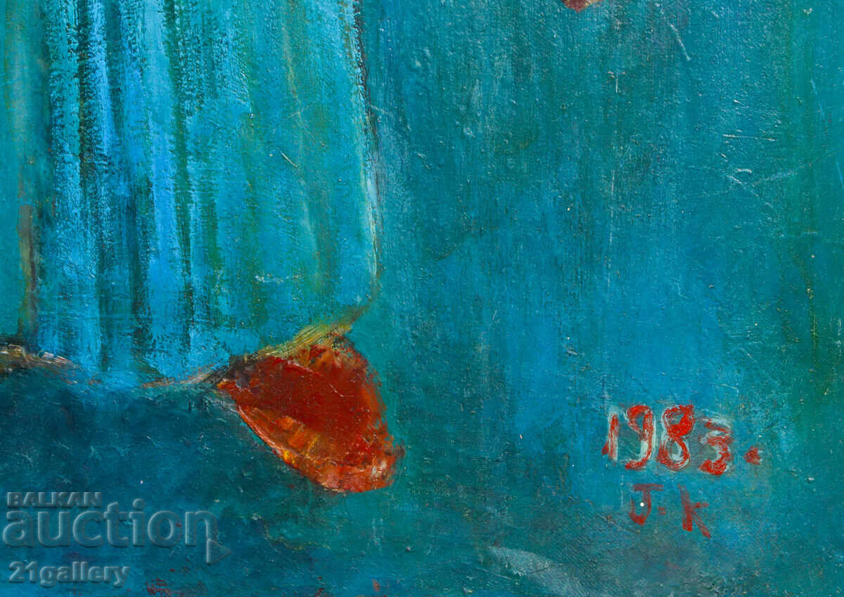 Oil painting portrait figurative composition - 6