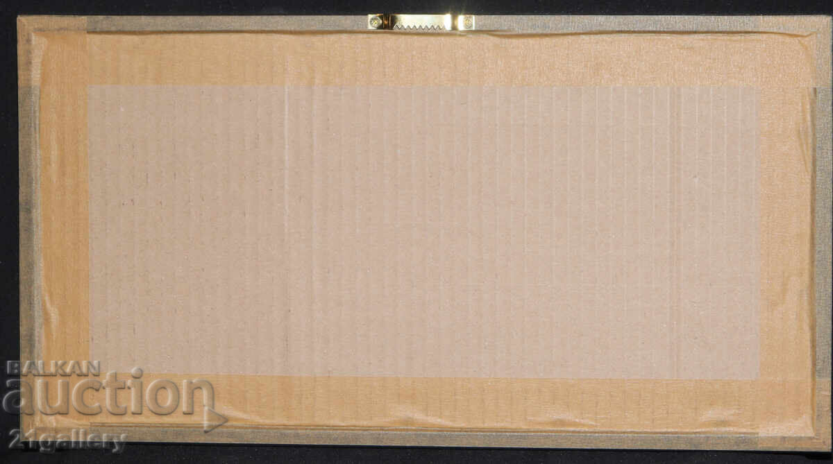 Painting tempera paints / ink abstract composition polyptych - 7