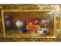 1929 Oil Painting Still Life Signed