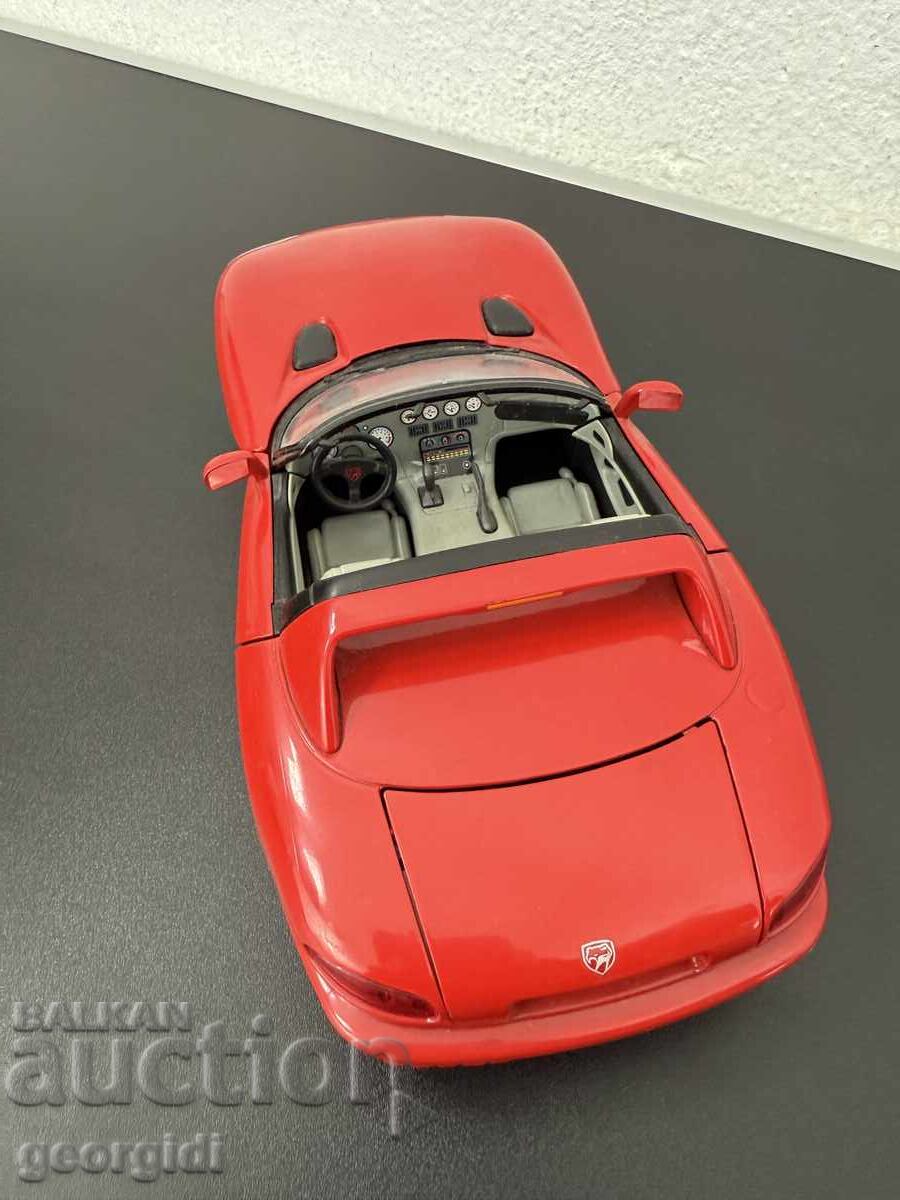 Аукцион Метална количка Burago - Dodge Viper RT/10. №7549 Аукцион Метална количка Burago - Dodge Viper RT/10. №7549